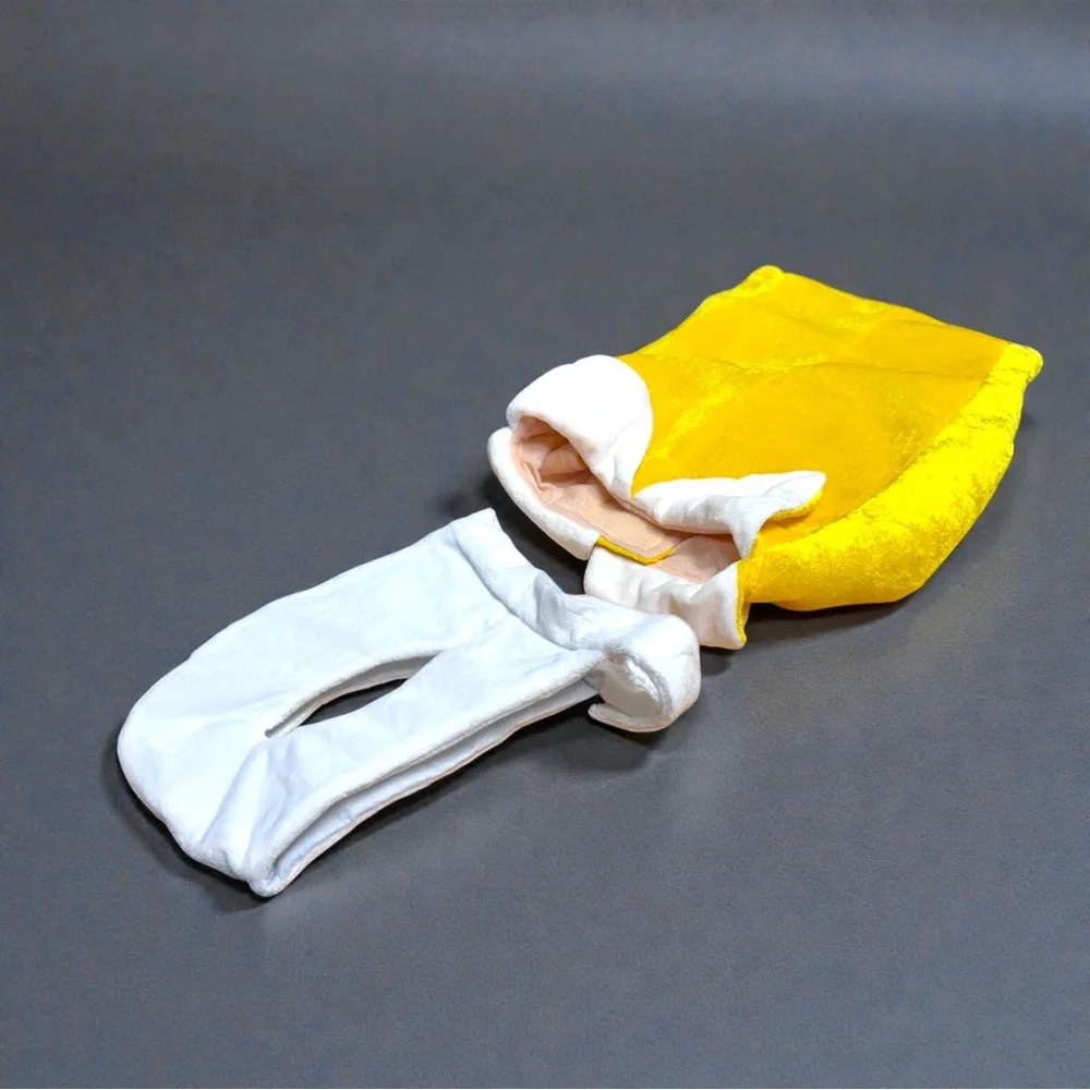 Banana Dog Costume XL NWOT Funny Halloween Pet Costume Jumpsuit w Hood